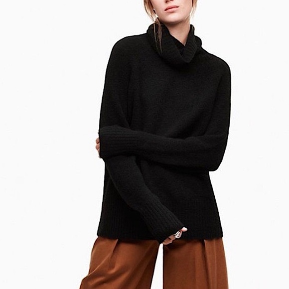 Aritzia Sweaters - Aritzia the Group by Babaton Plutarch Turtleneck Sweater Black size Medium